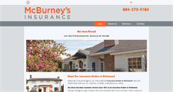 Desktop Screenshot of mcburneysinsurance.ca